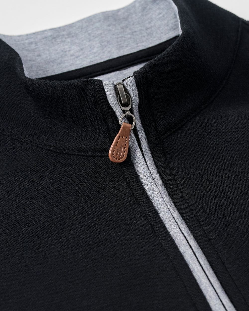 SULLY 1/4 SWEATER (BLACK)- JOHNNIE-O