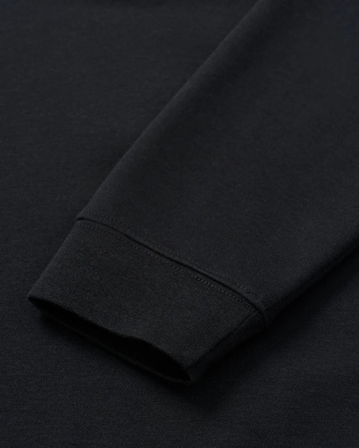 SULLY 1/4 SWEATER (BLACK)- JOHNNIE-O