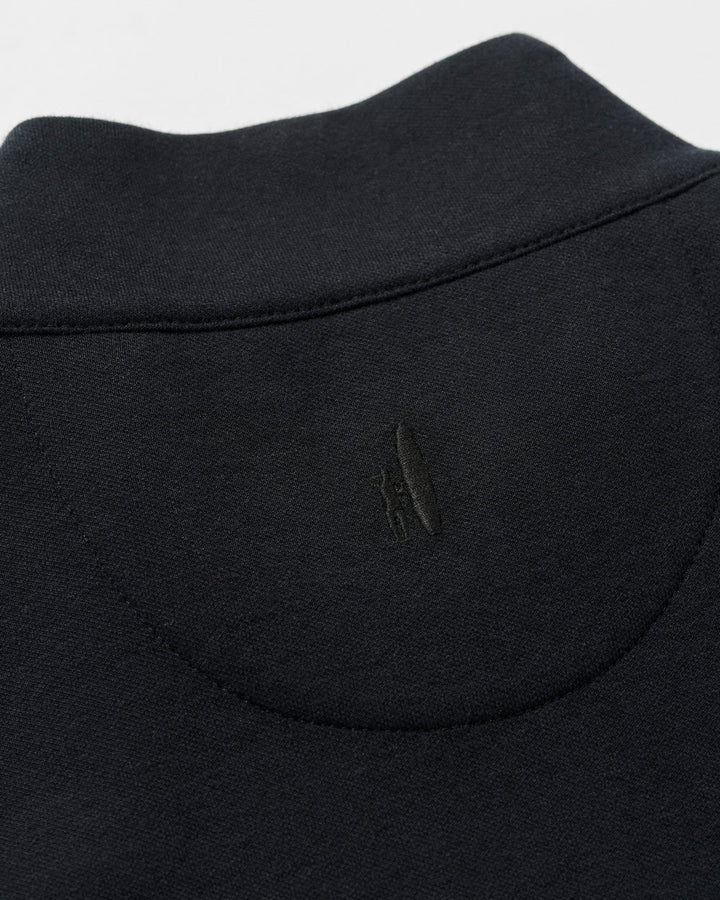 SULLY 1/4 SWEATER (BLACK)- JOHNNIE-O