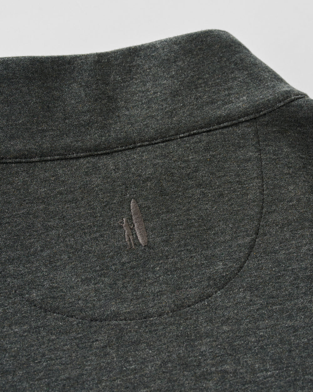SULLY 1/4 SWEATER (HEATHER BLACK) - JOHNNIE-O