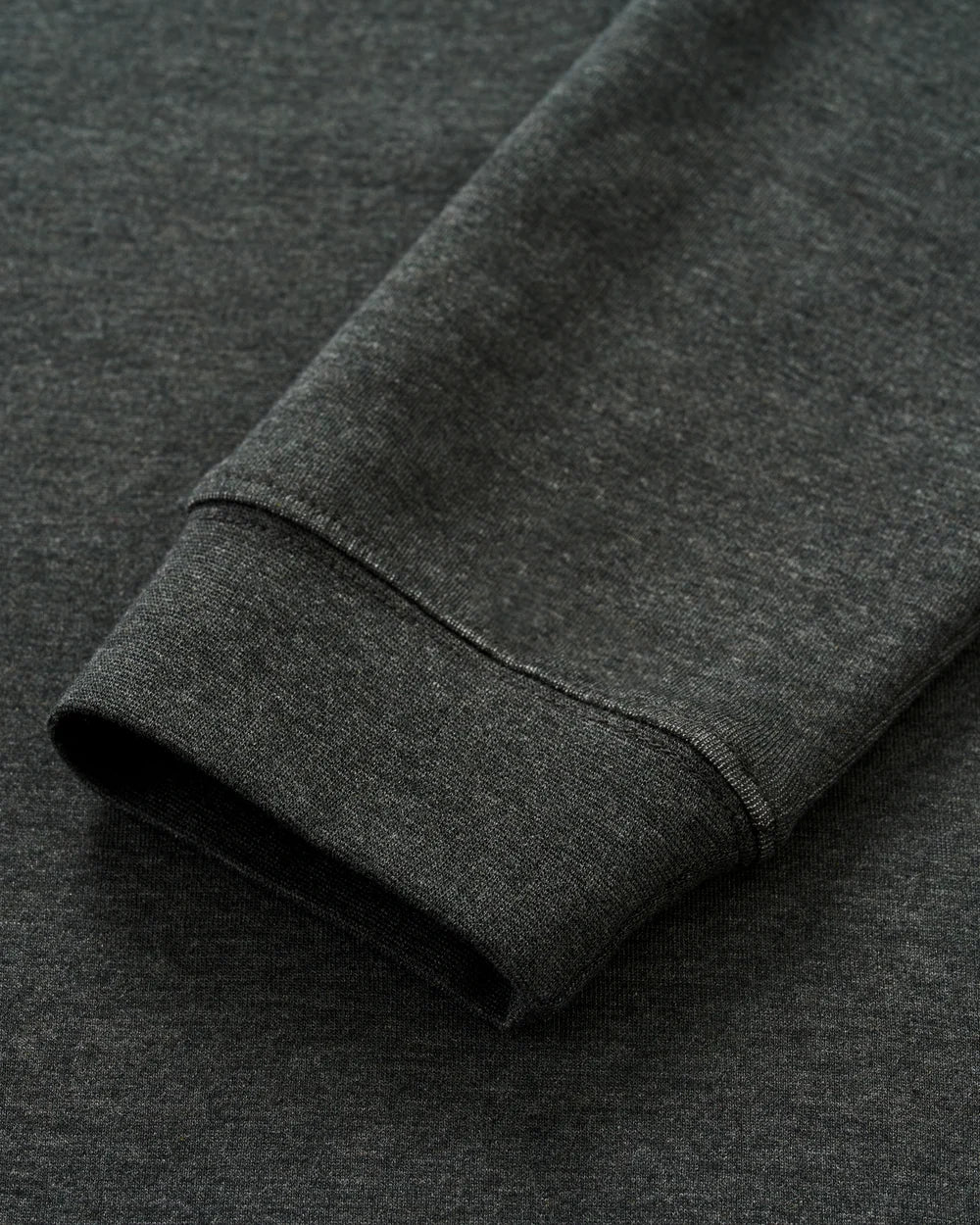 SULLY 1/4 SWEATER (HEATHER BLACK) - JOHNNIE-O