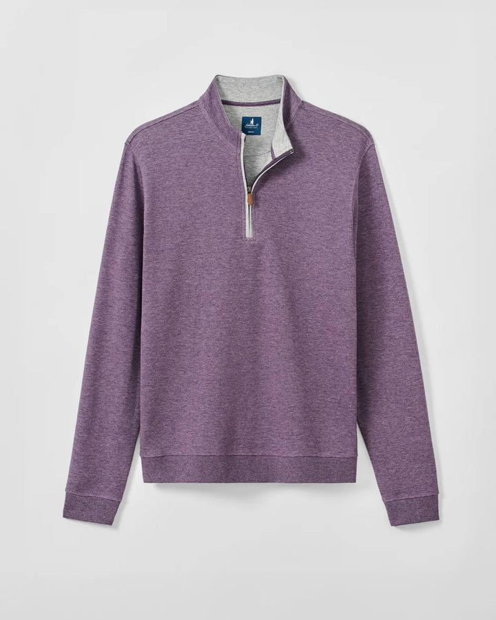 SULLY 1/4 SWEATER (HUCKLEBERRY) - JOHNNIE-O