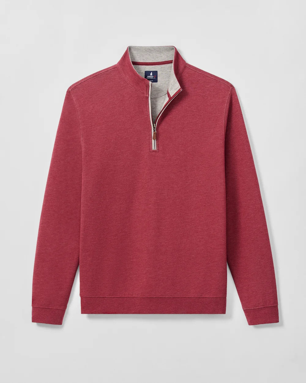 SULLY 1/4 ZIP SWEATER (PORT) - JOHNNIE-O