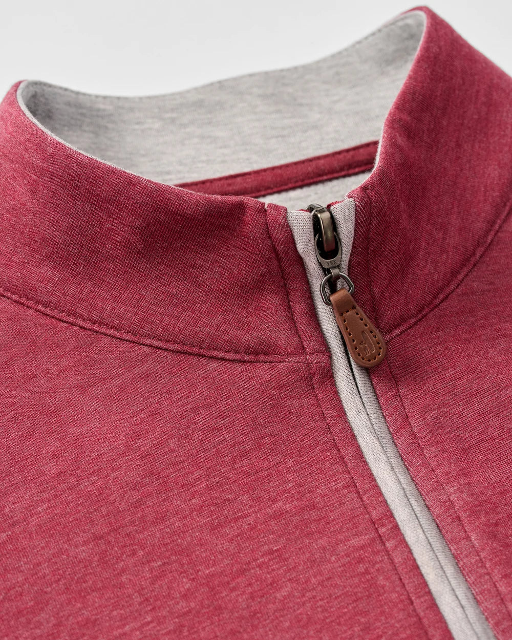 SULLY 1/4 ZIP SWEATER (PORT) - JOHNNIE-O