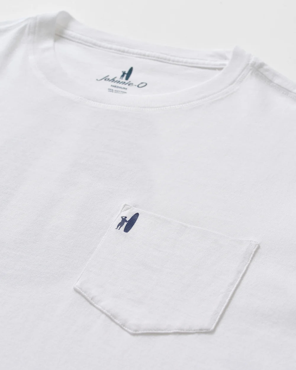 SURFER DUDE LONGSLEEVE TEE (WHITE) - JOHNNIE-O