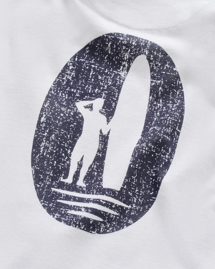 SURFER DUDE LONGSLEEVE TEE (WHITE) - JOHNNIE-O
