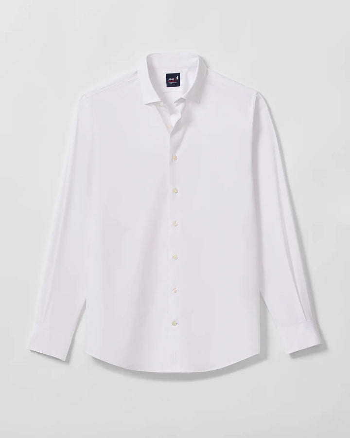 TRAVIS BUTTON UP SHIRT (WHITE) - JOHNNIE-O