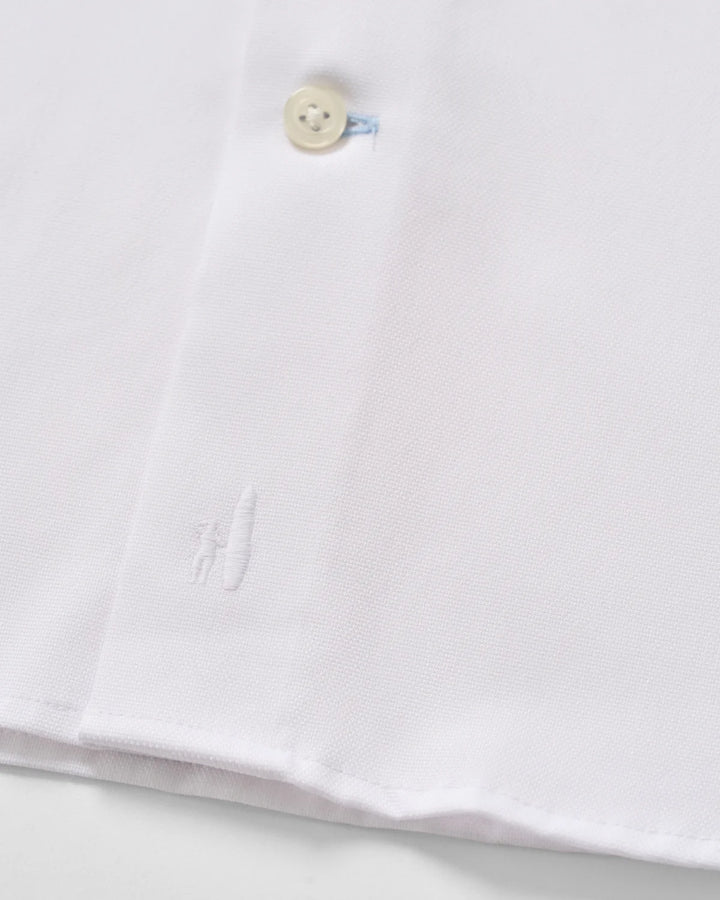 TRAVIS BUTTON UP SHIRT (WHITE) - JOHNNIE-O