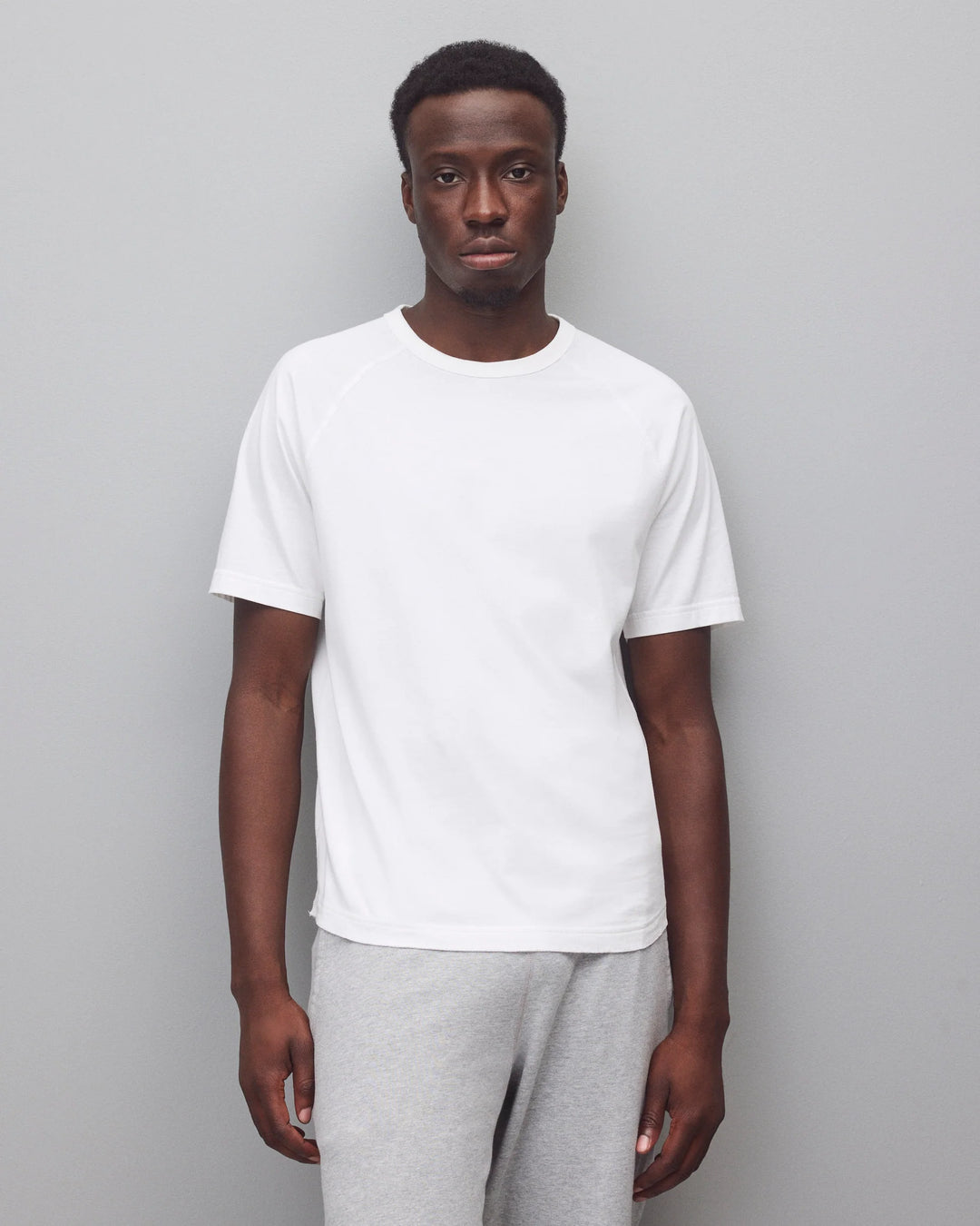 JERSEY RAGLAN T-SHIRT (WHITE) - REIGNING CHAMP