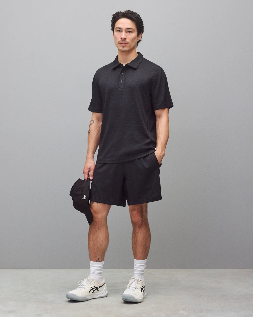 SOLOTEX TIEBREAK STANDARD POLO (BLACK) - REIGNING CHAMP