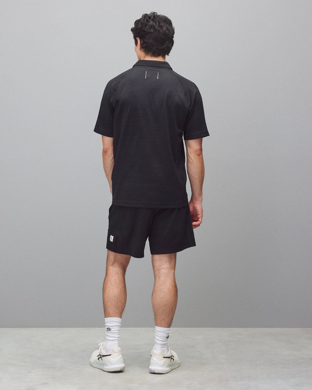 SOLOTEX TIEBREAK STANDARD POLO (BLACK) - REIGNING CHAMP