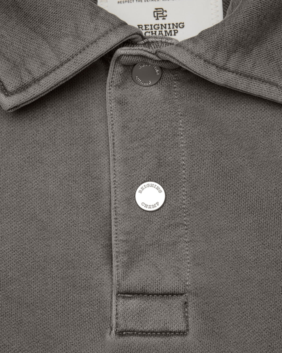 MIDWEIGHT FADEAWAY RUGBY SWEATSHIRT (FADED STONE) - REIGNING CHAMP