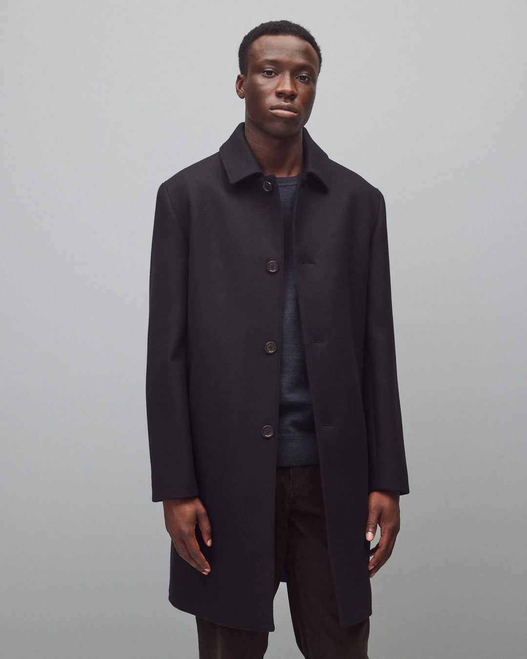 WOOL SCOUT COAT (BLACK) - REIGNING CHAMP