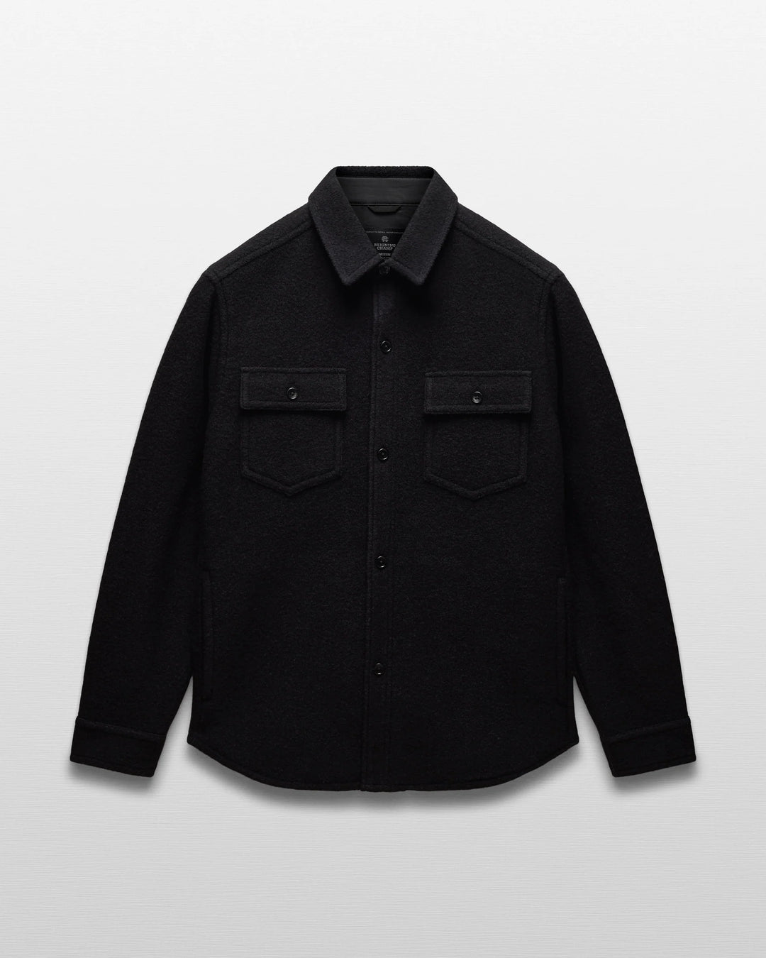 WARDEN STANDARD OVERSHIRT (BLACK) - REIGNING CHAMP