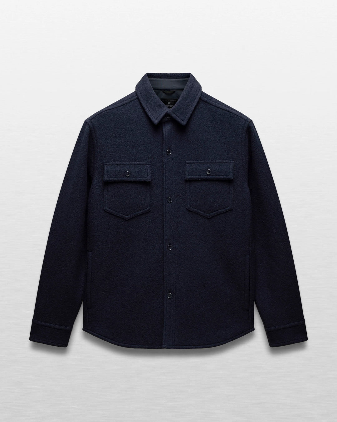 WOOL WARDEN OVERSHIRT (NAVY) - REIGNING CHAMP