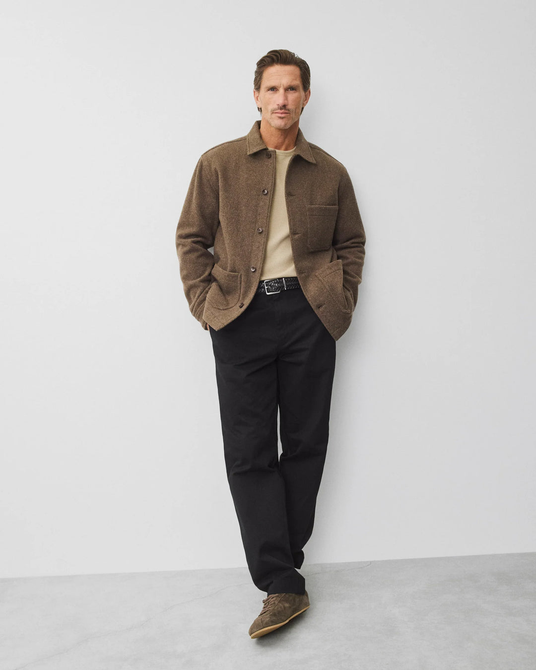 LIGHTWEIGHT WAFFLE LONGSLEEVE (SAND) - REIGNING CHAMP
