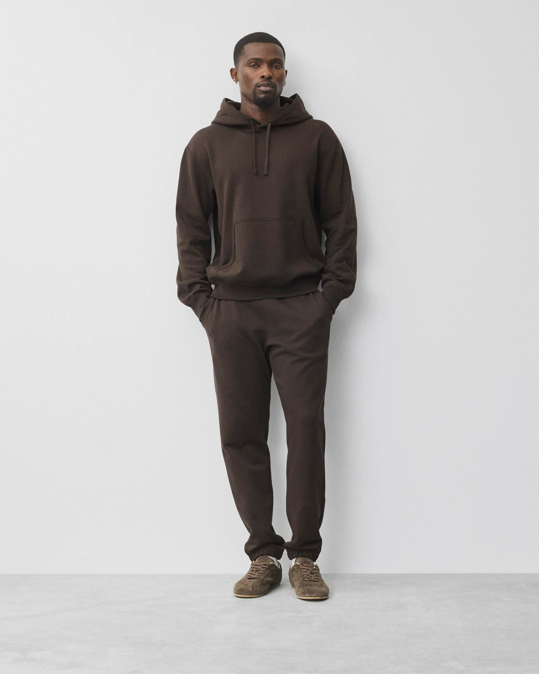 MIDWEIGHT STANDARD HOODIE (COFFEE) - REIGNING CHAMP