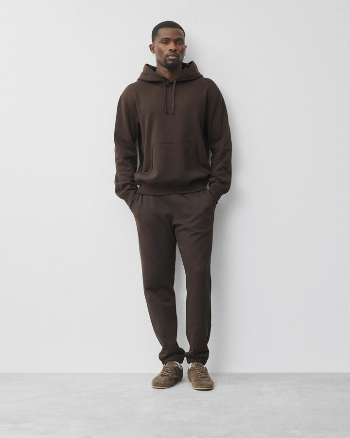 MIDWEIGHT STANDARD HOODIE (COFFEE) - REIGNING CHAMP