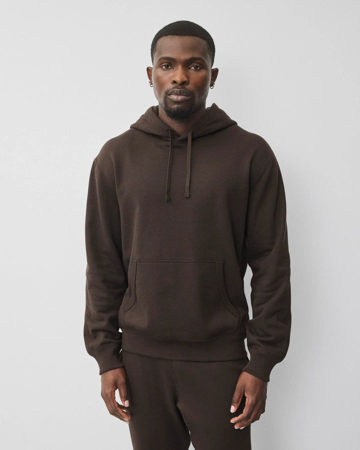 MIDWEIGHT STANDARD HOODIE (COFFEE) - REIGNING CHAMP