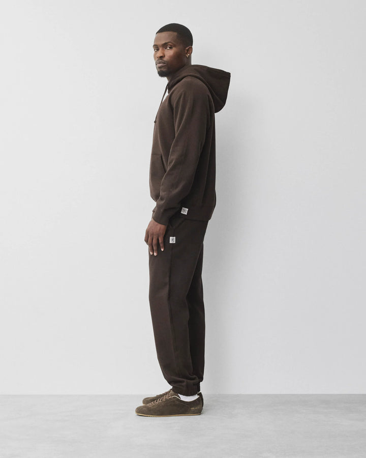 MIDWEIGHT STANDARD HOODIE (COFFEE) - REIGNING CHAMP