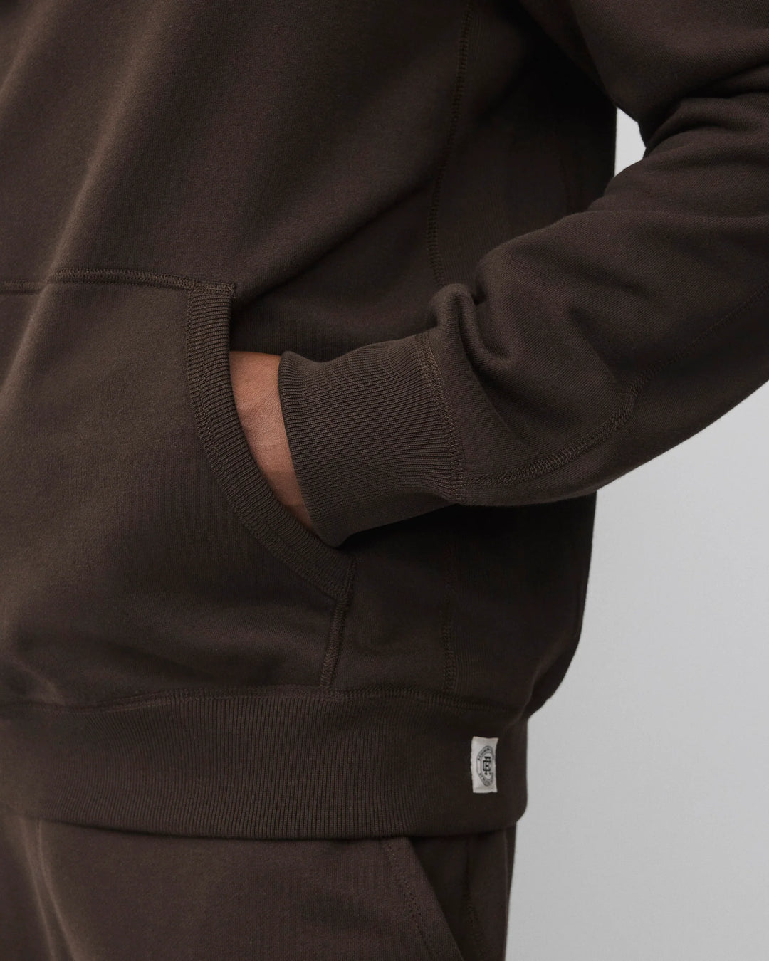 MIDWEIGHT STANDARD HOODIE (COFFEE) - REIGNING CHAMP