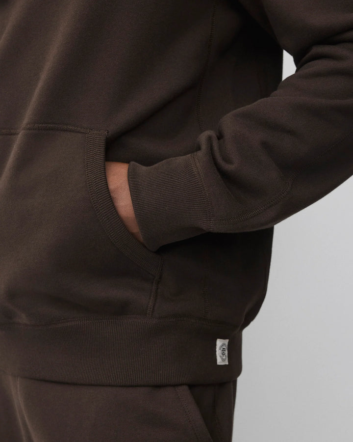 MIDWEIGHT STANDARD HOODIE (COFFEE) - REIGNING CHAMP