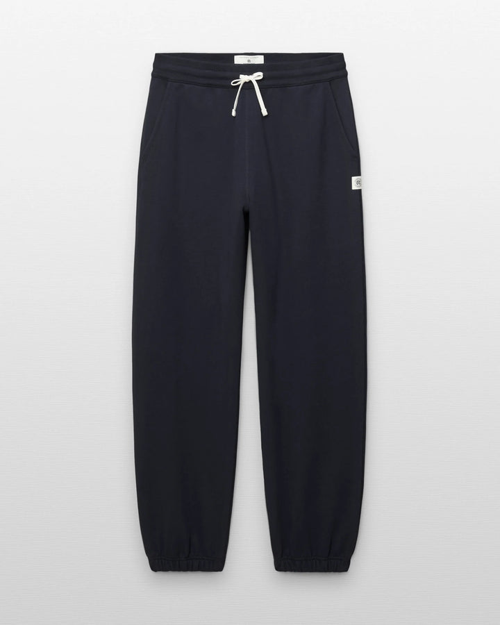 BRUSHED FLEECE RELAXED SWEATPANT (NAVY) - REIGNING CHAMP