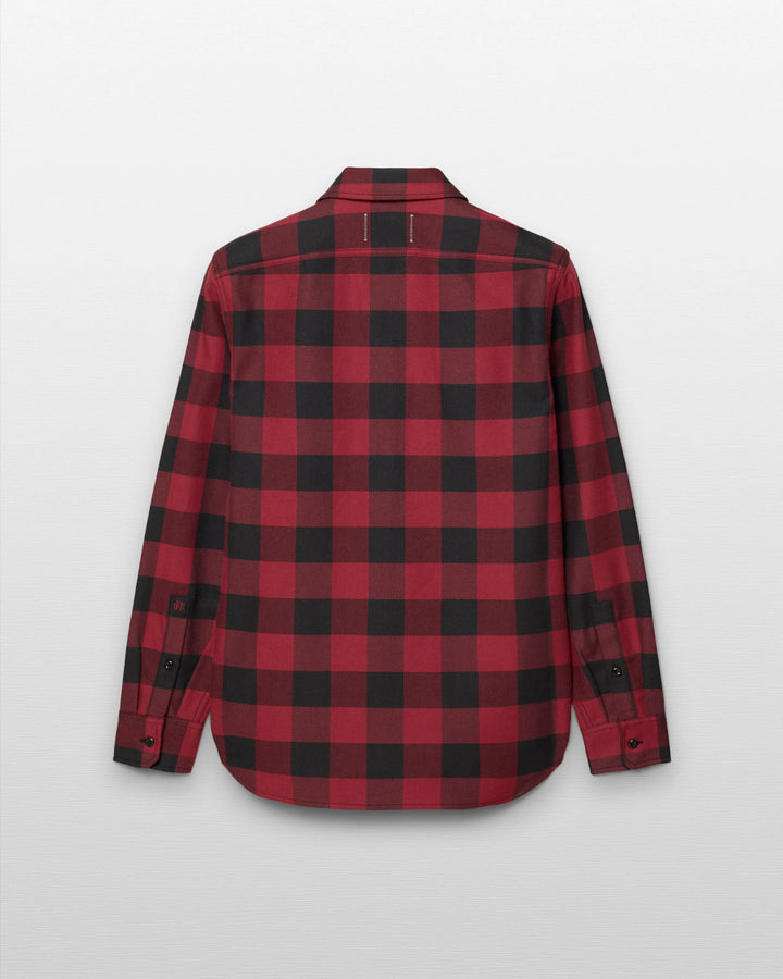 BUFFALO CHECK UNION SHIRT (RUBY) - REIGNING CHAMP
