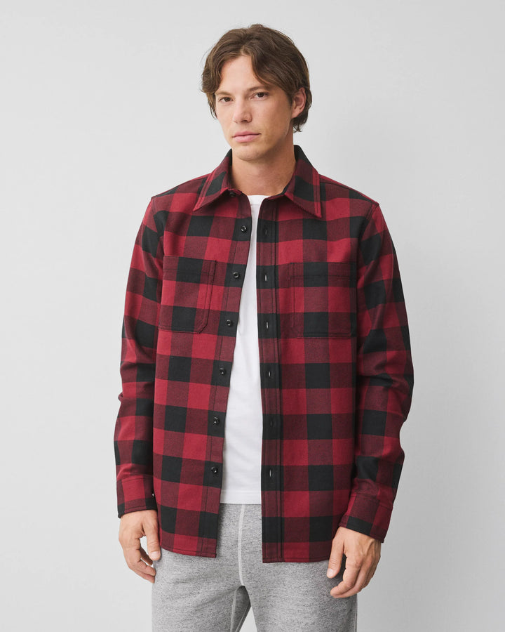 BUFFALO CHECK UNION SHIRT (RUBY) - REIGNING CHAMP