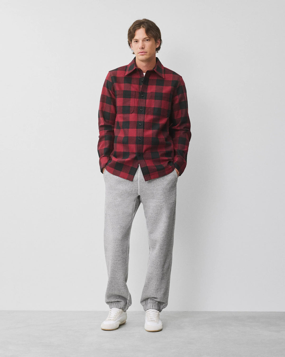 BUFFALO CHECK UNION SHIRT (RUBY) - REIGNING CHAMP