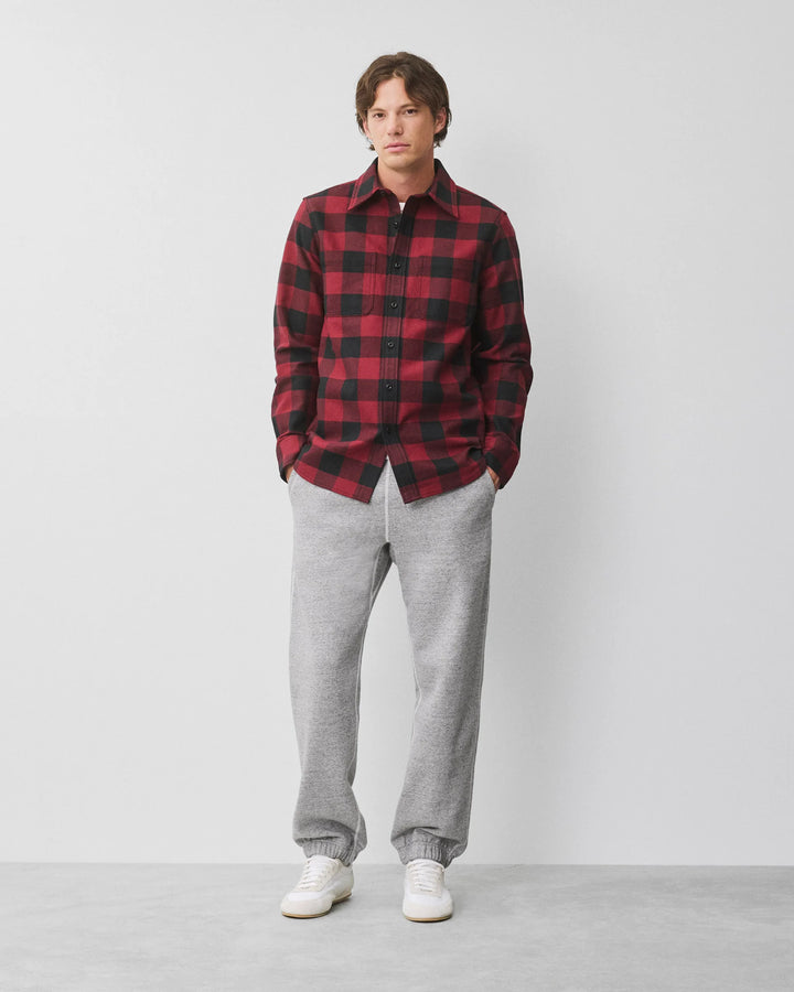 BUFFALO CHECK UNION SHIRT (RUBY) - REIGNING CHAMP