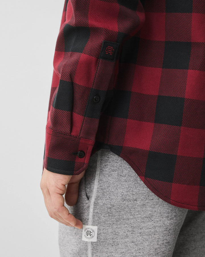 BUFFALO CHECK UNION SHIRT (RUBY) - REIGNING CHAMP