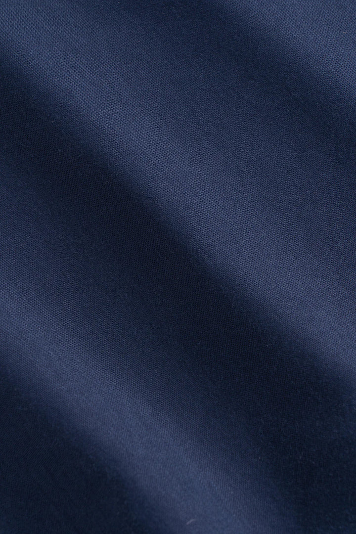 GEORGIA CREW NECK T-SHIRT (NAVY) - ROBERT BARAKETT