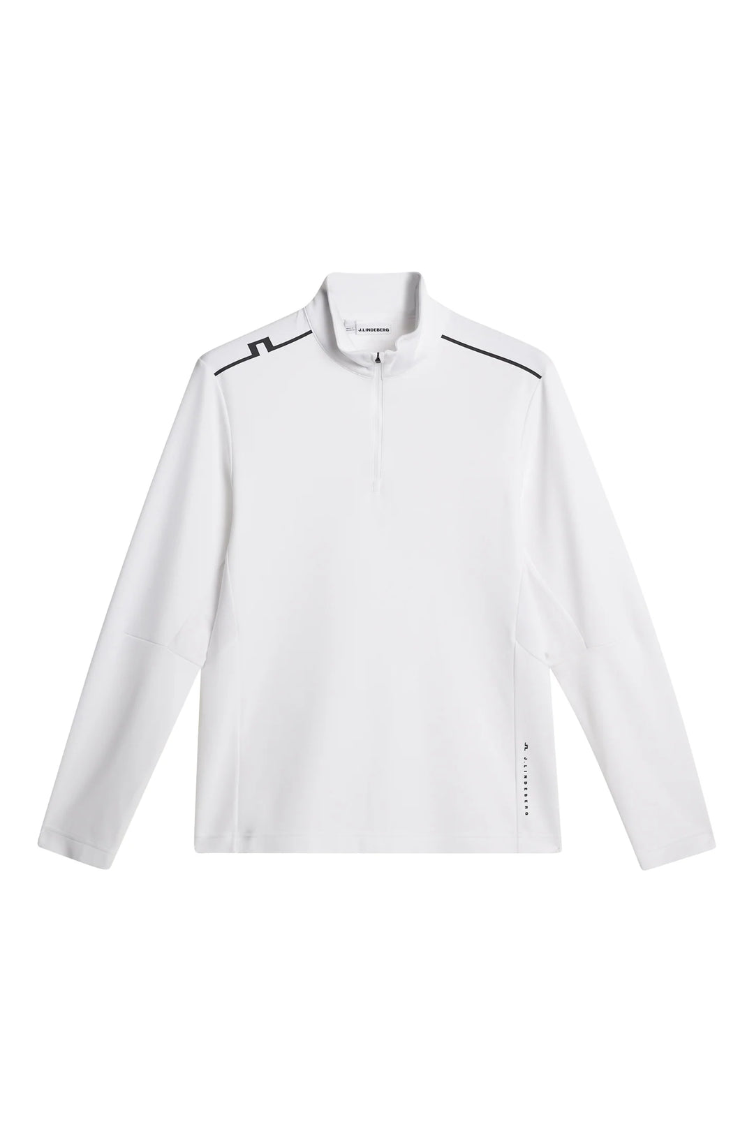 LEON 1/4 ZIP LAYER (WHITE) - J LINDEBERG