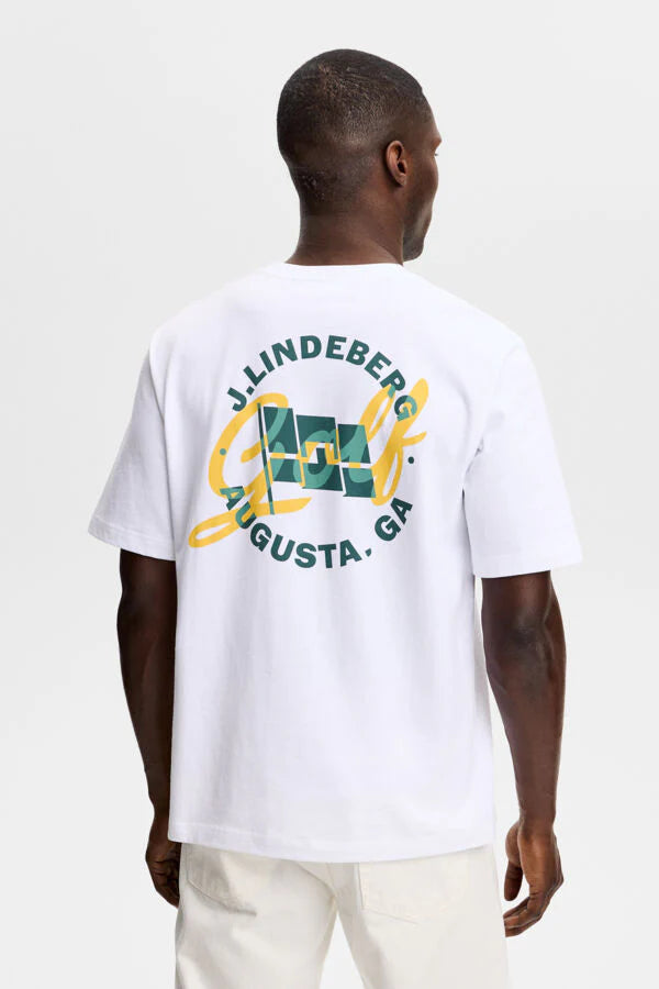 PARCIE TOUR TEE (WHITE) - J LINDEBERG