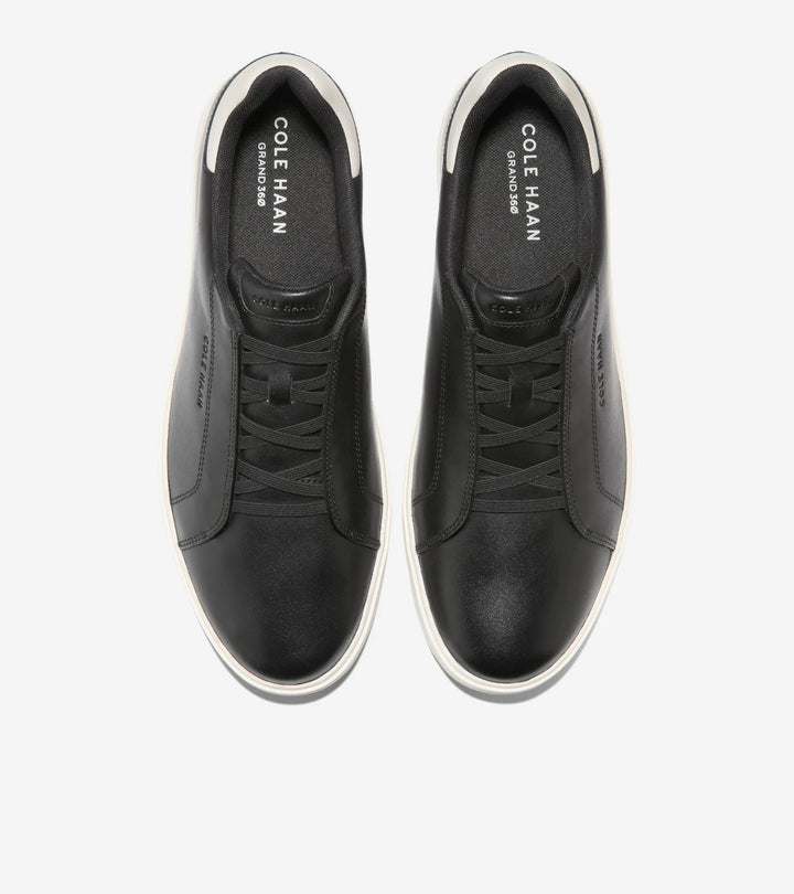 LUXE SLIP ON-SNEAKER (BLACK) - COLE HAAN