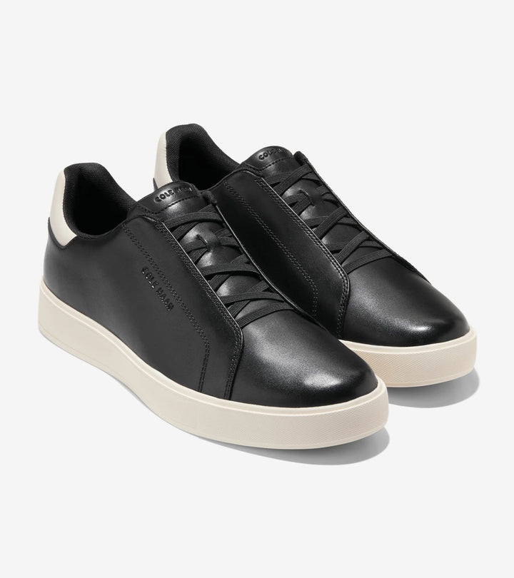 LUXE SLIP ON-SNEAKER (BLACK) - COLE HAAN