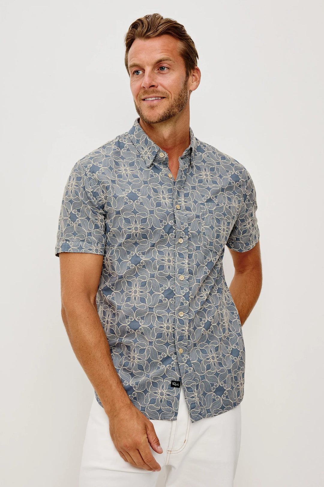 HALE SHIRT (STEEL) - RAILS