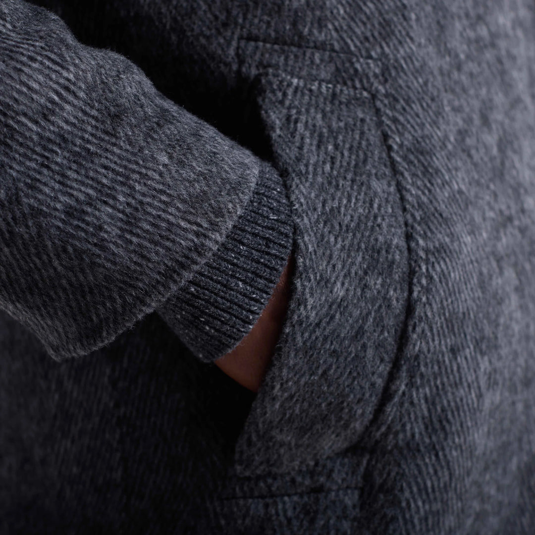 WOOL CAR COAT - BUGATCHI