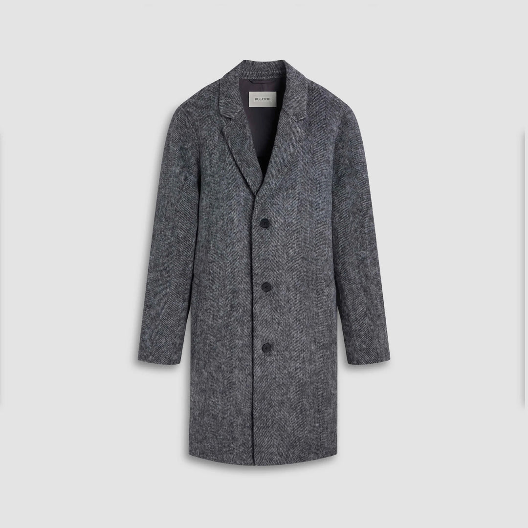 WOOL CAR COAT - BUGATCHI