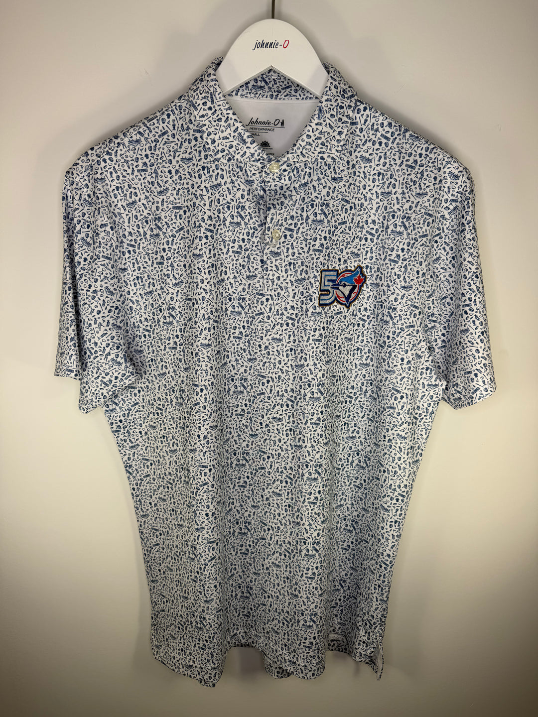 BLUE JAYS RALLY POLO (NAVY) - JOHNNIE-O