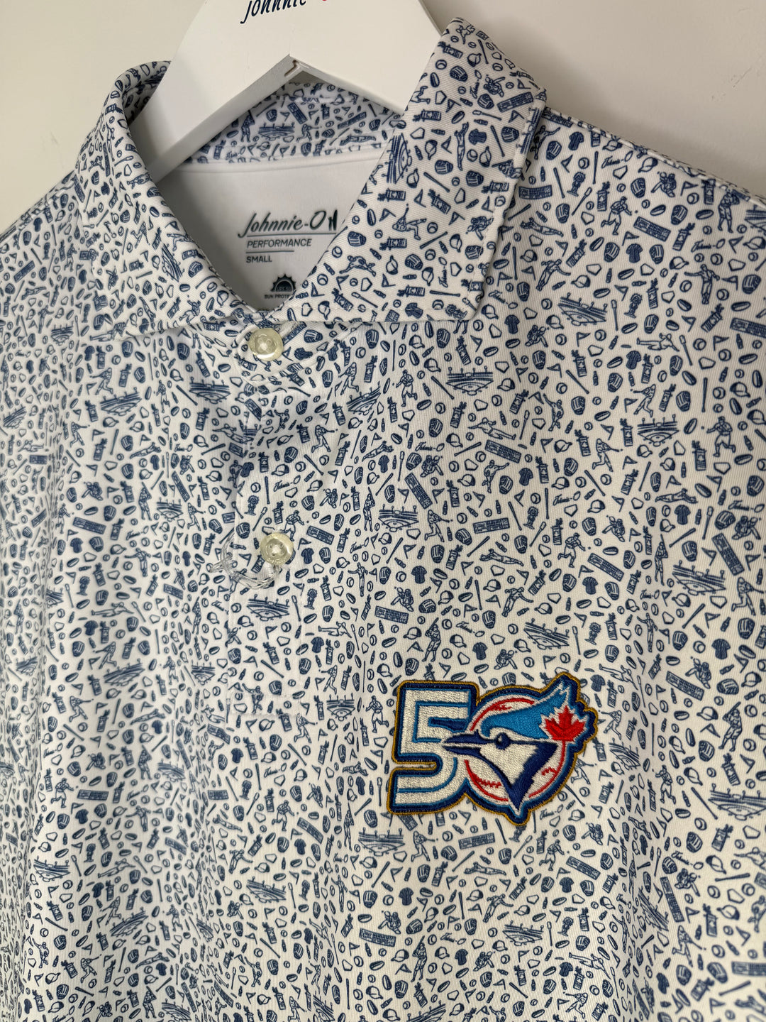 BLUE JAYS RALLY POLO (NAVY) - JOHNNIE-O