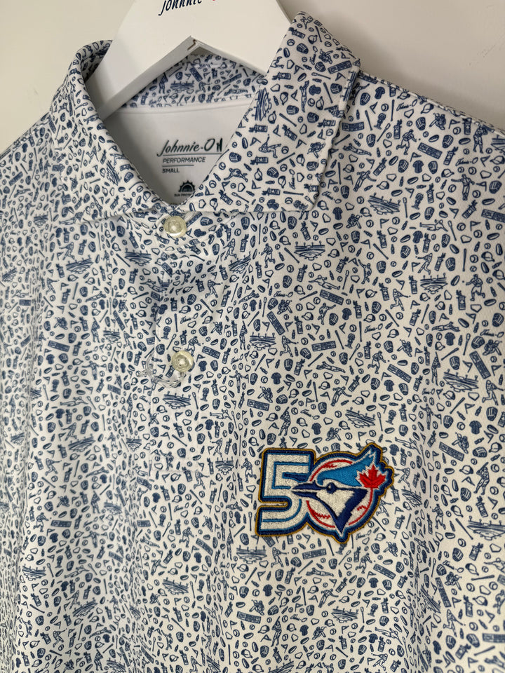 BLUE JAYS RALLY POLO (NAVY) - JOHNNIE-O