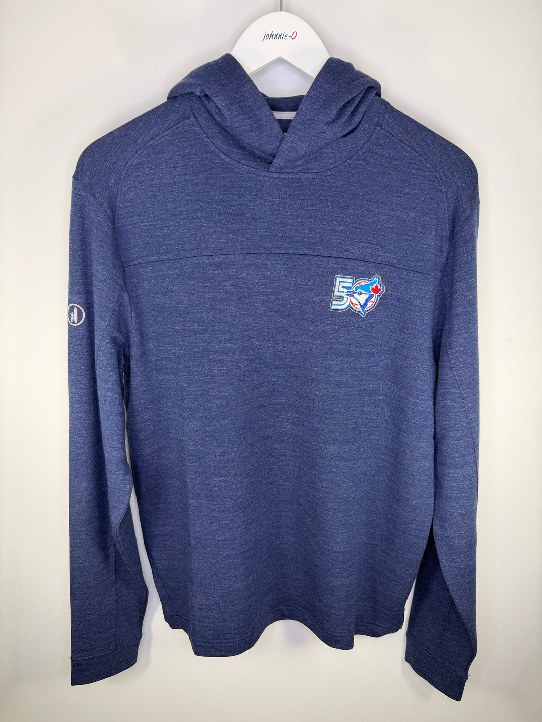 BLUE JAYS REMMY HOODIE (BLUE) - JOHNNIE-O