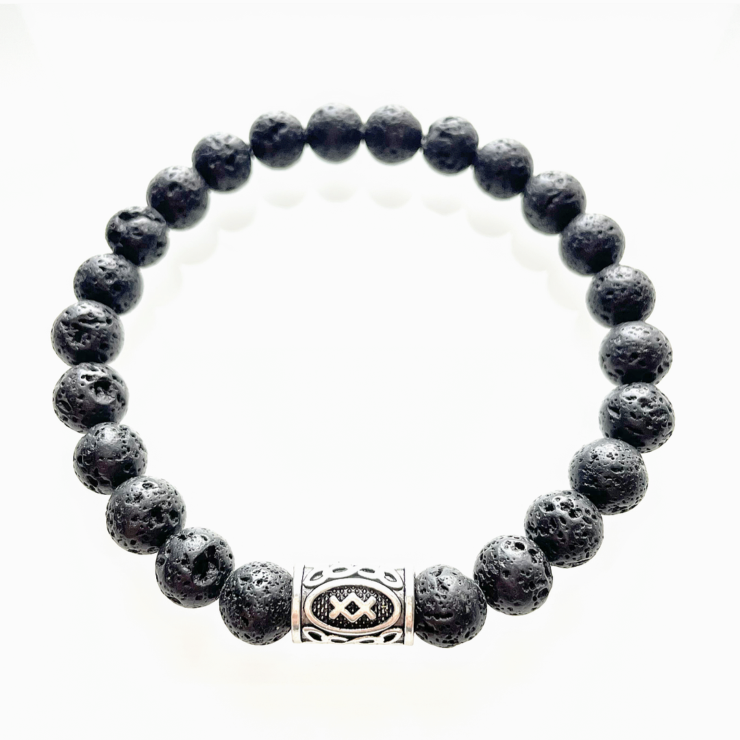 WARRIOR BRACELET (LAVA) - PURPLE LOTUS