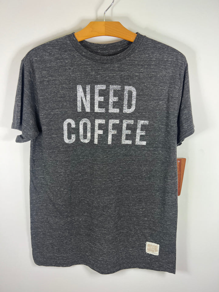 'NEED COFFEE' T-SHIRT - RETRO BRAND