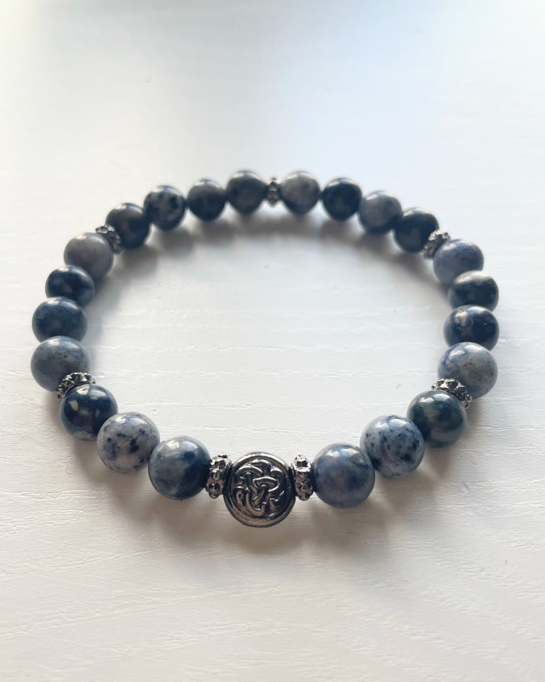 INNER COMPASS BRACELET - PURPLE LOTUS