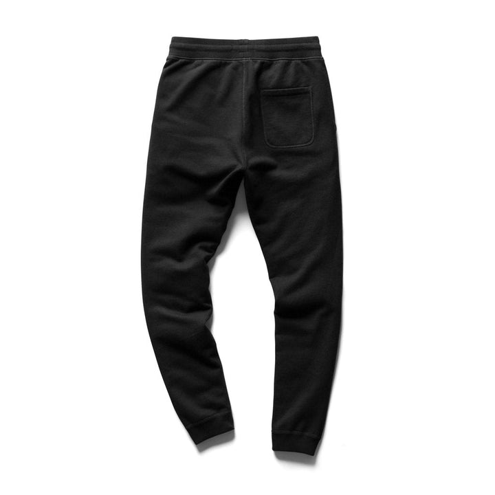 MIDWEIGHT SLIM FIT TERRY SWEAT PANT (BLACK) - REIGNING CHAMP