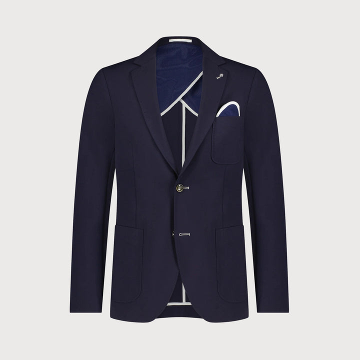 LUXE STRETCH BLAZER (NAVY) - BLUE INDUSTRY