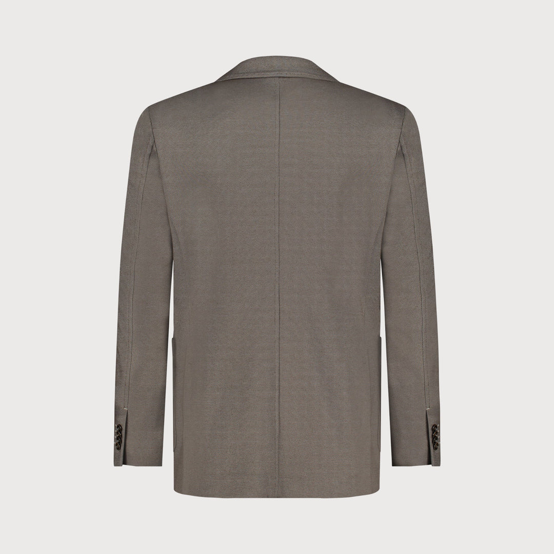 STRETCH BLAZER (BROWN) - BLUE INDUSTRY